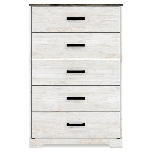 Signature Design by Ashley® Shawburn Five Drawer Chest.