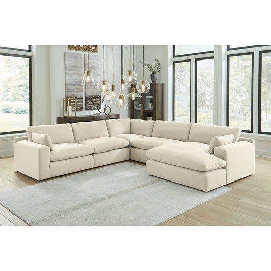 Benchcraft® Elyza 5-Piece Sectional with Chaise.