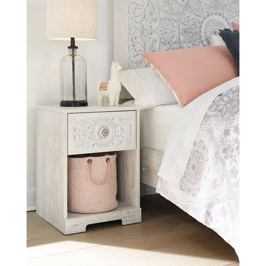 Signature Design by Ashley® Paxberry One Drawer Night Stand.