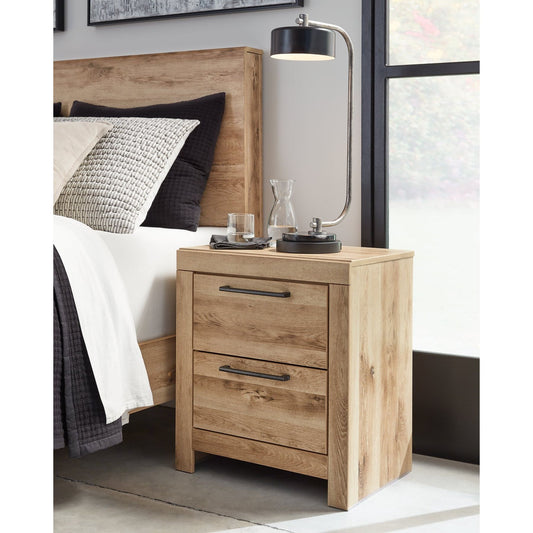 Signature Design by Ashley® Hyanna Two Drawer Night Stand.