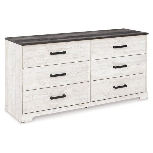 Signature Design by Ashley® Shawburn Six Drawer Dresser.