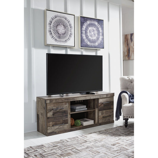 Signature Design by Ashley® Derekson LG TV Stand w/Fireplace Option.