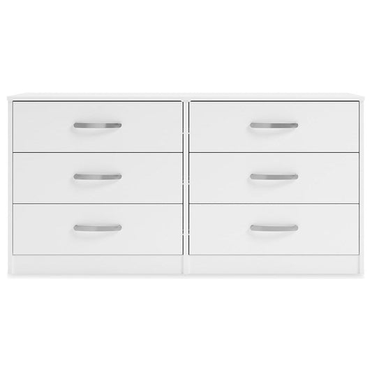 Signature Design by Ashley® Flannia Six Drawer Dresser.