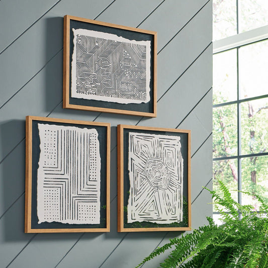 Signature Design by Ashley® Wonderstow Wall Art Set (3/CN).