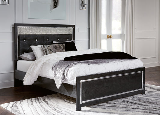 Signature Design by Ashley® Kaydell  Upholstered Panel Platform Bed.