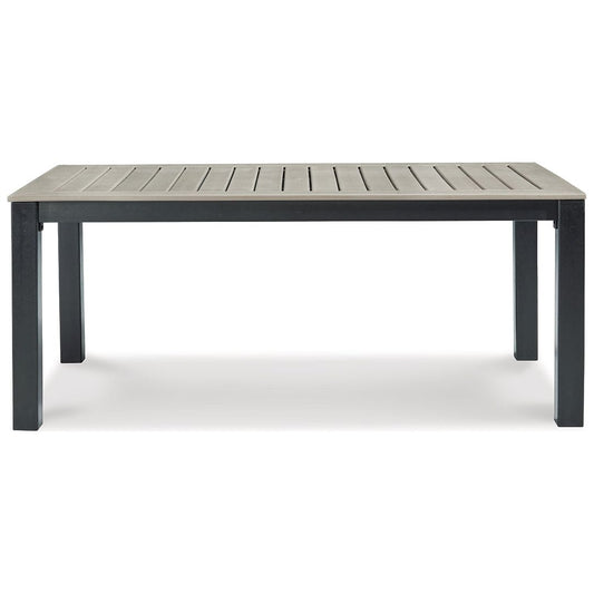 Signature Design by Ashley® Mount Valley RECT Dining Table w/UMB OPT.