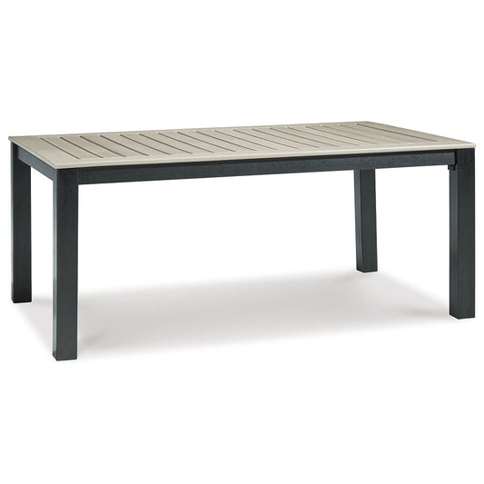 Signature Design by Ashley® Mount Valley RECT Dining Table w/UMB OPT.