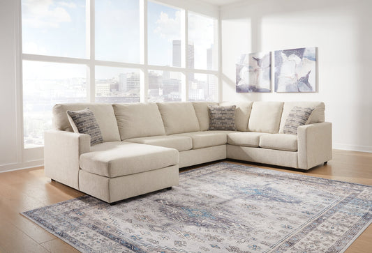 Signature Design by Ashley® Edenfield 3-Piece Sectional with Chaise at   Contempo Furniture  Contempo Furniture Edenfield 3-Piece Sectional with Chaise Signature Design by Ashley®.