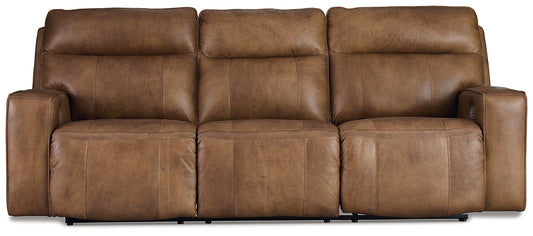 Signature Design by Ashley® Game Plan PWR REC Sofa with ADJ Headrest.