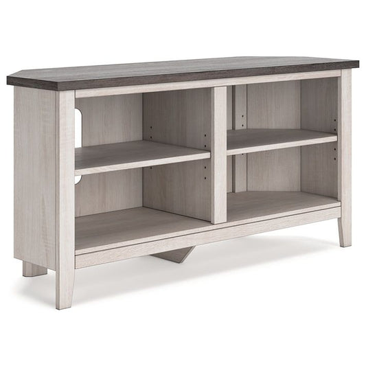 Signature Design by Ashley® Dorrinson Small Corner TV Stand.