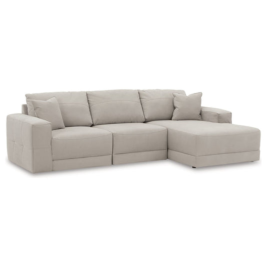 Benchcraft® Next-Gen Gaucho 3-Piece Sectional Sofa with Chaise.