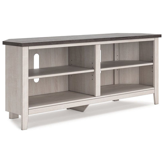 Signature Design by Ashley® Dorrinson Medium Corner TV Stand.