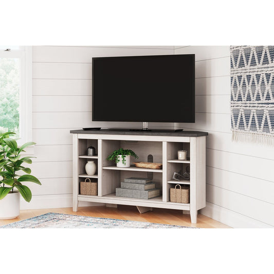 Signature Design by Ashley® Dorrinson Corner TV Stand/Fireplace OPT.