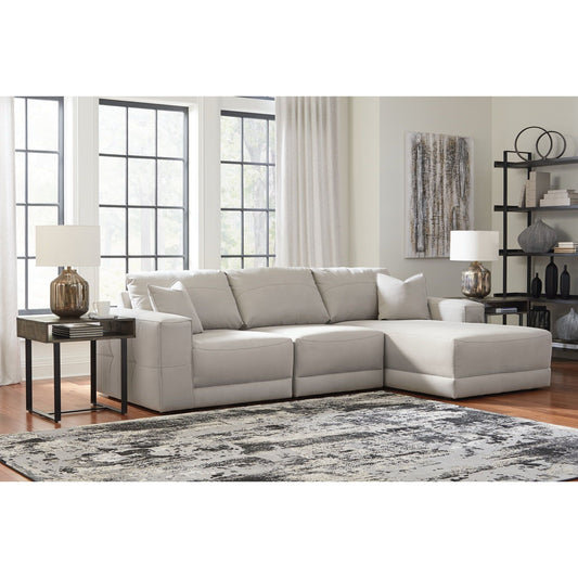 Benchcraft® Next-Gen Gaucho 3-Piece Sectional Sofa with Chaise.