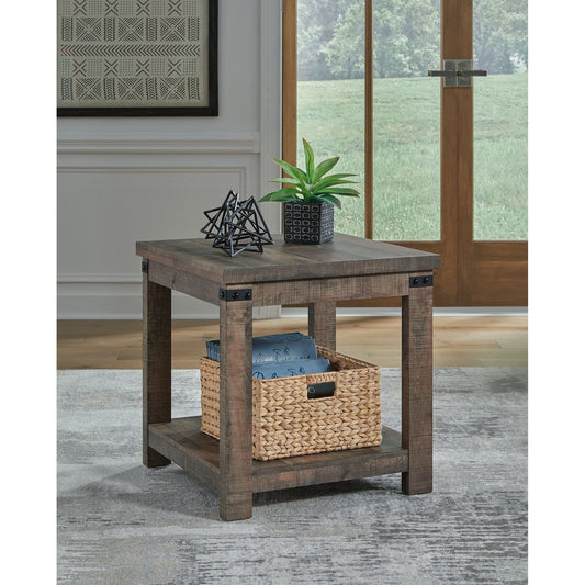 Signature Design by Ashley® Hollum Square End Table.