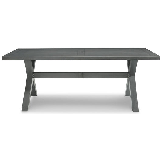 Signature Design by Ashley® Elite Park RECT Dining Table w/UMB OPT.