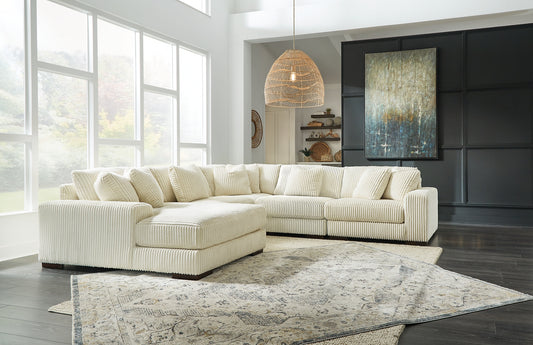 Signature Design by Ashley® Lindyn 5-Piece Sectional with Chaise.