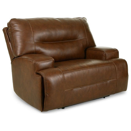 Signature Design by Ashley® Francesca PWR Recliner/ADJ Headrest.