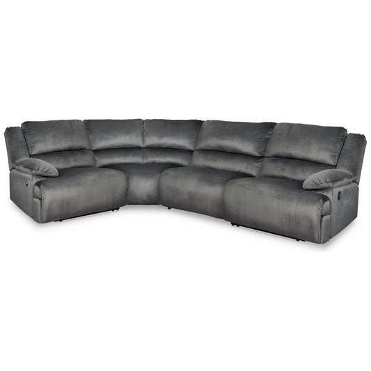 Signature Design by Ashley® Clonmel 4-Piece Reclining Sectional.