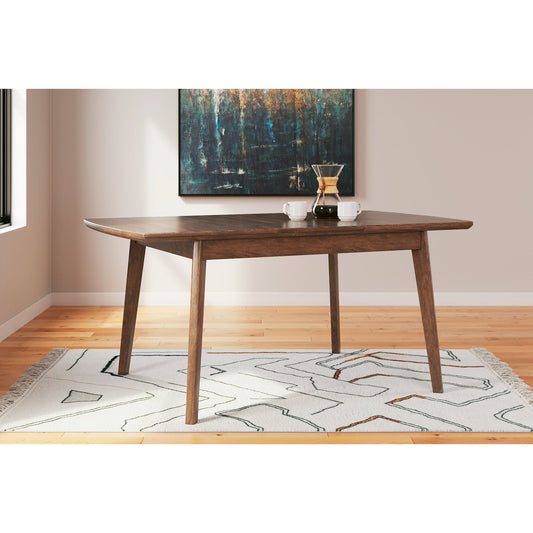 Signature Design by Ashley® Lyncott RECT DRM Butterfly EXT Table.