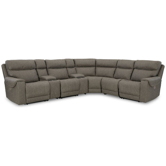 Signature Design by Ashley® Starbot 7-Piece Power Reclining Sectional.