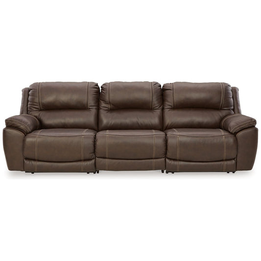 Signature Design by Ashley® Dunleith 3-Piece Power Reclining Sofa at   Contempo Furniture  Contempo Furniture Dunleith 3-Piece Power Reclining Sofa Signature Design by Ashley®.