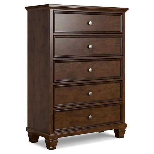 Signature Design by Ashley® Danabrin Five Drawer Chest at   Contempo Furniture  Contempo Furniture Danabrin Five Drawer Chest Signature Design by Ashley®.