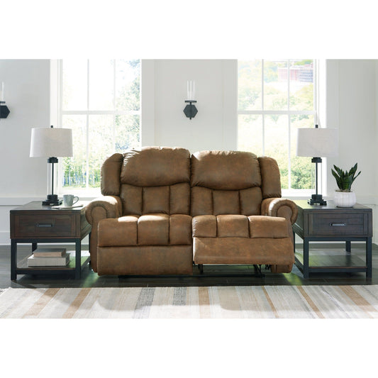 Signature Design by Ashley® Boothbay Reclining Power Loveseat at   Contempo Furniture  Contempo Furniture Boothbay Reclining Power Loveseat Signature Design by Ashley®.