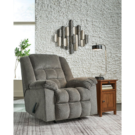 Signature Design by Ashley® Kegler Rocker Recliner at   Contempo Furniture  Contempo Furniture Kegler Rocker Recliner Signature Design by Ashley®.