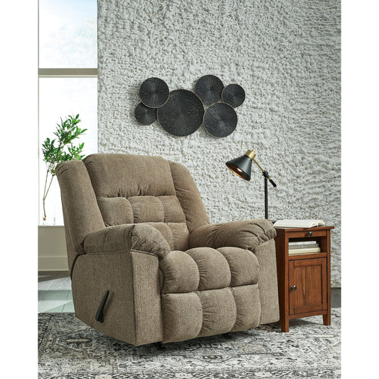 Signature Design by Ashley® Kegler Rocker Recliner at   Contempo Furniture  Contempo Furniture Kegler Rocker Recliner Signature Design by Ashley®.