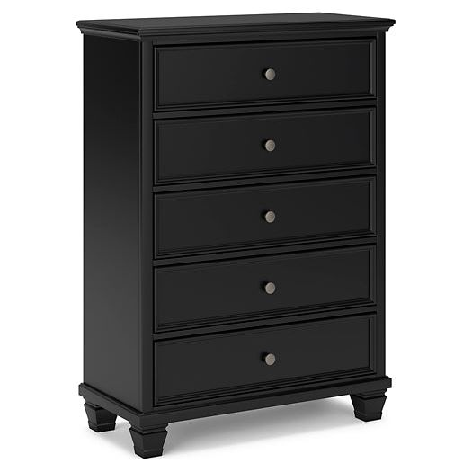 Signature Design by Ashley® Lanolee Five Drawer Chest at   Contempo Furniture  Contempo Furniture Lanolee Five Drawer Chest Signature Design by Ashley®.