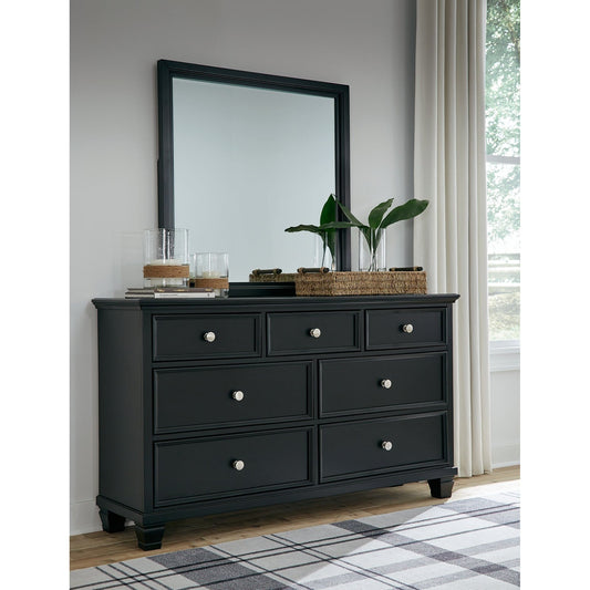 Signature Design by Ashley® Lanolee Dresser and Mirror at   Contempo Furniture  Contempo Furniture Lanolee Dresser and Mirror Signature Design by Ashley®.