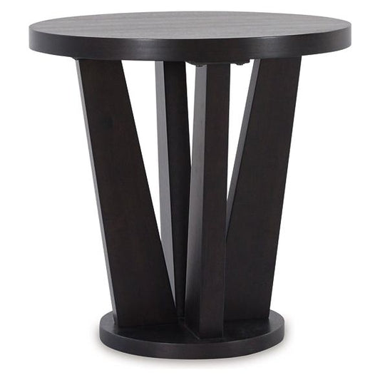 Signature Design by Ashley® Chasinfield Round End Table.