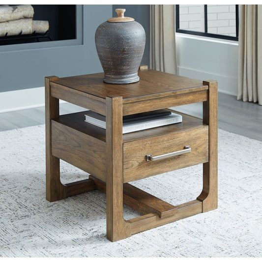 Signature Design by Ashley® Cabalynn Square End Table.