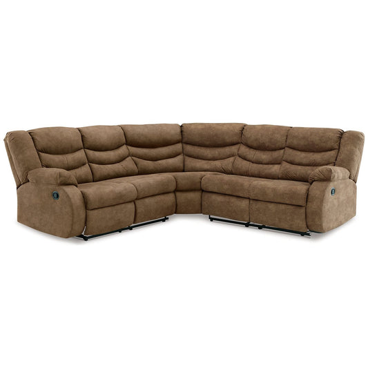 Signature Design by Ashley® Partymate 2-Piece Reclining Sectional at   Contempo Furniture  Contempo Furniture Partymate 2-Piece Reclining Sectional Signature Design by Ashley®.