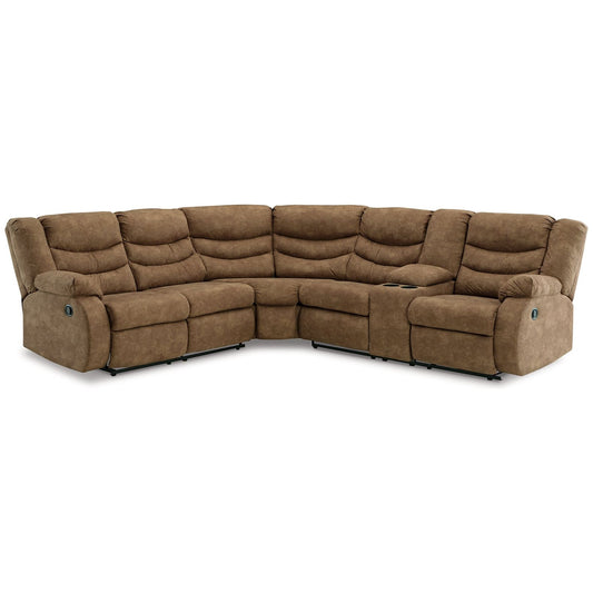 Signature Design by Ashley® Partymate 2-Piece Reclining Sectional at   Contempo Furniture  Contempo Furniture Partymate 2-Piece Reclining Sectional Signature Design by Ashley®.