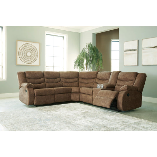 Signature Design by Ashley® Partymate 2-Piece Reclining Sectional at   Contempo Furniture  Contempo Furniture Partymate 2-Piece Reclining Sectional Signature Design by Ashley®.