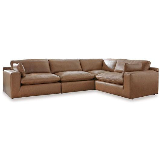 Signature Design by Ashley® Emilia 4-Piece Sectional at   Contempo Furniture  Contempo Furniture Emilia 4-Piece Sectional Signature Design by Ashley®.