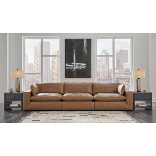 Signature Design by Ashley® Emilia 3-Piece Sectional Sofa at   Contempo Furniture  Contempo Furniture Emilia 3-Piece Sectional Sofa Signature Design by Ashley®.