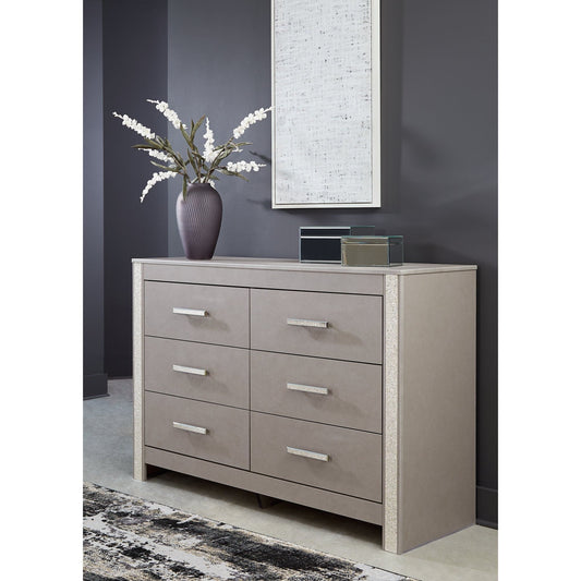 Signature Design by Ashley® Surancha Six Drawer Dresser at   Contempo Furniture  Contempo Furniture Surancha Six Drawer Dresser Signature Design by Ashley®.