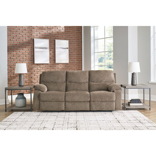 Signature Design by Ashley® Scranto Reclining Sofa at   Contempo Furniture  Contempo Furniture Scranto Reclining Sofa Signature Design by Ashley®.