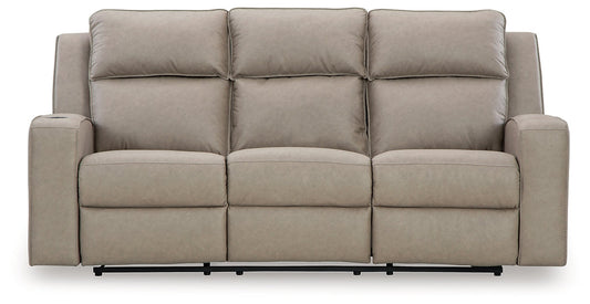 Signature Design by Ashley® Lavenhorne REC Sofa w/Drop Down Table at   Contempo Furniture  Contempo Furniture Lavenhorne REC Sofa w/Drop Down Table Signature Design by Ashley®.