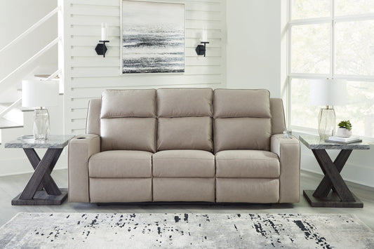 Signature Design by Ashley® Lavenhorne REC Sofa w/Drop Down Table at   Contempo Furniture  Contempo Furniture Lavenhorne REC Sofa w/Drop Down Table Signature Design by Ashley®.