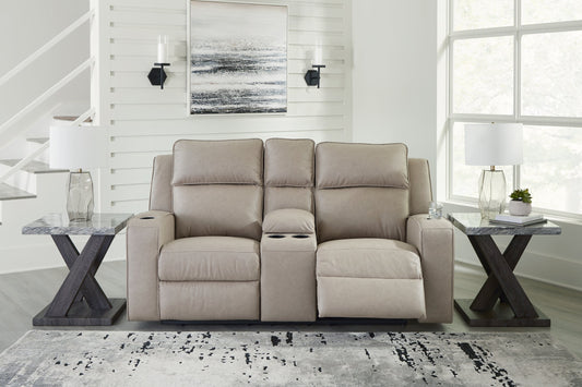 Signature Design by Ashley® Lavenhorne DBL Rec Loveseat w/Console at   Contempo Furniture  Contempo Furniture Lavenhorne DBL Rec Loveseat w/Console Signature Design by Ashley®.