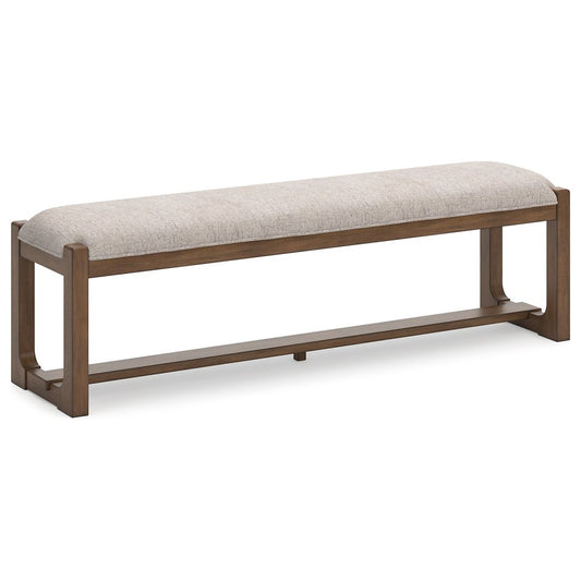 Signature Design by Ashley® Cabalynn Large UPH Dining Room Bench.