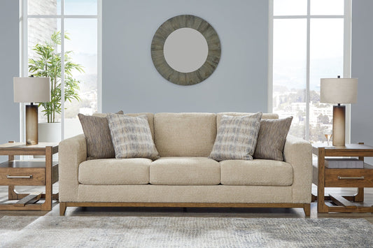 Signature Design by Ashley® Parklynn Sofa at   Contempo Furniture  Contempo Furniture Parklynn Sofa Signature Design by Ashley®.