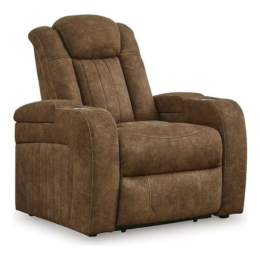 Signature Design by Ashley® Wolfridge PWR Recliner/ADJ Headrest at   Contempo Furniture  Contempo Furniture Wolfridge PWR Recliner/ADJ Headrest Signature Design by Ashley®.