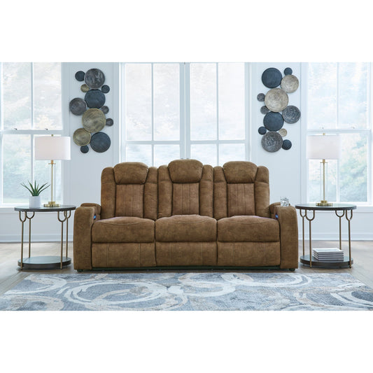 Signature Design by Ashley® Wolfridge PWR REC Sofa with ADJ Headrest at   Contempo Furniture  Contempo Furniture Wolfridge PWR REC Sofa with ADJ Headrest Signature Design by Ashley®.