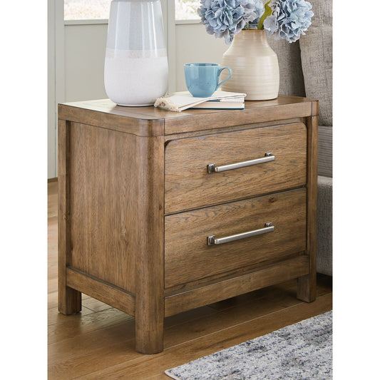 Signature Design by Ashley® Cabalynn Two Drawer Night Stand at   Contempo Furniture  Contempo Furniture Cabalynn Two Drawer Night Stand Signature Design by Ashley®.