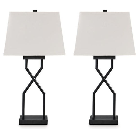 Signature Design by Ashley® Brookthrone Metal Table Lamp (2/CN).